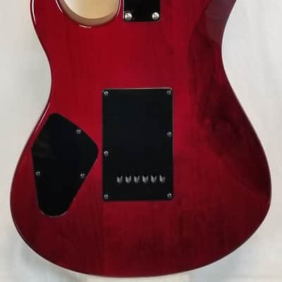 Yamaha Pacifica PAC612VIIFMX Double Cutaway Flame Maple Top H/S/S Electric Guitar, Fired Red image 11