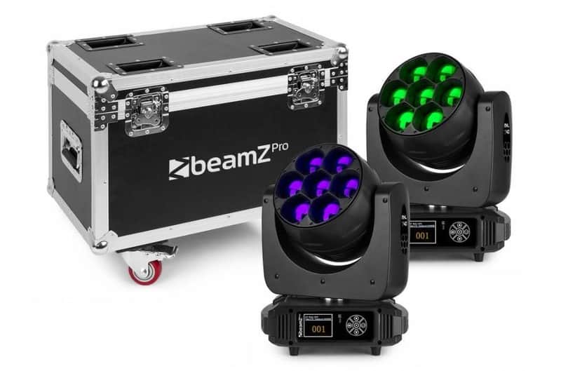 BEAMZ MHL740 2PCS IN FC Kit completo di 2 teste mobili MHL740 image 1