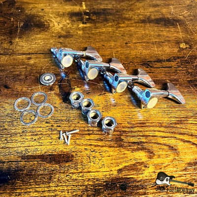Economy Bass Tuners- 4 In Line (2000s - Chrome) image 1