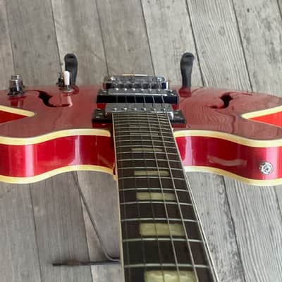 c. 1970 Galson ES-330 copy  - Cherry Red, Matsumoku Japan image 10