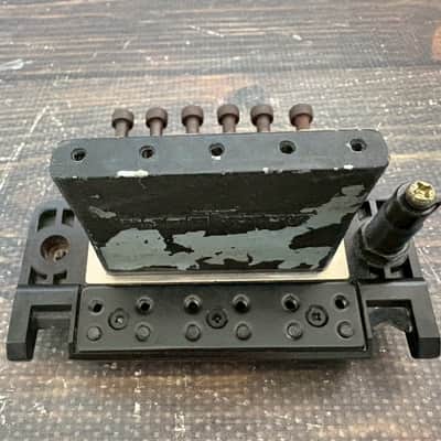80s Ibanez Edge Floyd Rose Tremolo Bridge Black image 4