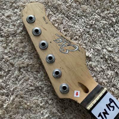 Maple Wood Electric Guitar Neck, Rosewood Fingerboard Fretboard image 2