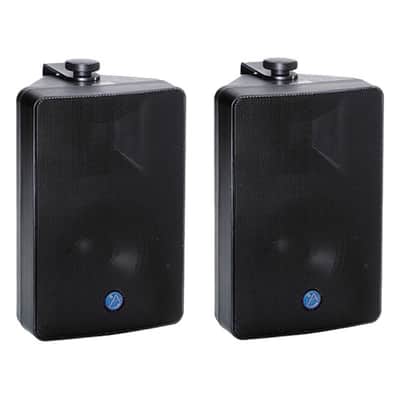 Atlas SM52T 5.25" 2-Way Speaker w/30-Watt 70V/100V Transformer - Black, Pair image 1
