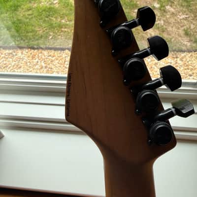 Suhr Modern Custom – Serial #77774 – Black Satin – HH – Roasted Maple Neck – Local Pickup Only Chrome Hardware Included image 8