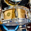 Gretsch G4160B USA Custom Bronze 5x14" 8-Lug Snare Drum 2016 - Present - Polished Bronze