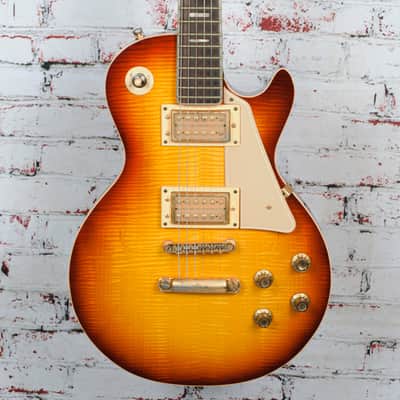 Univox - MIJ "Gimme" LP Style Electric Guitar - Sunburst - w/HSC - x7235 - VINTAGE image 1