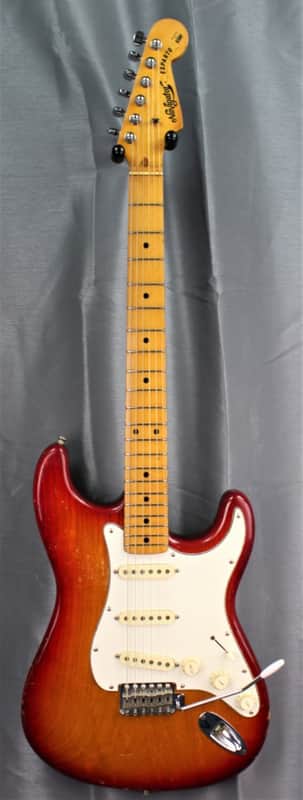 ESP Navigator Stratocaster Esparto 1975s-80s - CherrySunburst