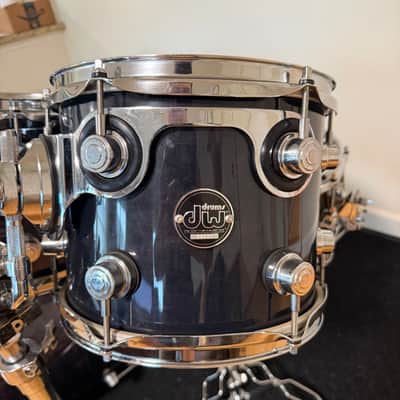 DW DW Performance Series 6 piece Shell Pack - Ebony stain lacquer image 7