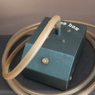 Jimmy bean Voice box talk box 1970s - Blue image 3