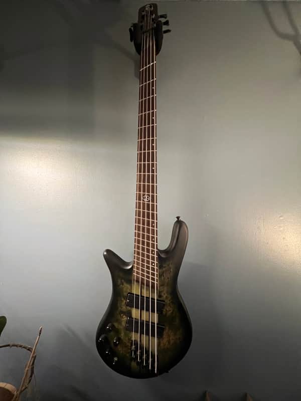 Spector NS Dimension 5 Left-Handed 2021 - Present - Haunted Moss Matte image 1