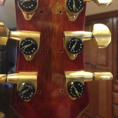 Samick Artist Series Early 90s Cherry Sunburst Les Paul copy good wood great player image 6