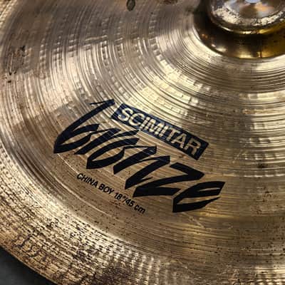 Zildjian 18" Scimitar Bronze China Boy Cymbal 1989 - 1998 - Traditional image 2