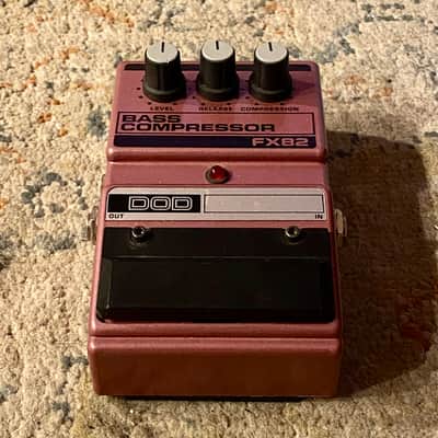 DOD FX82 Bass Compressor MADE IN USA MINT 1988 image 7