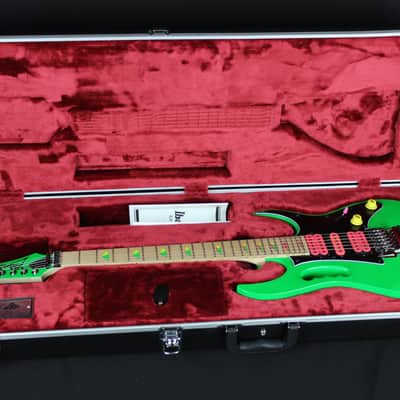 Ibanez JEM 777 30th Anniversary Steve Vai Signature Model 2017 Loch Ness Green image 8