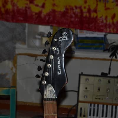 STELLA Rostov USSR Had made restored Vintage Electric Guitar Soviet 1979 year image 2