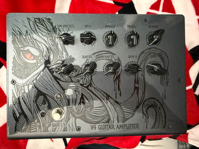 Victory Amps V4 The Kraken 2-Channel 180-Watt Hybrid Guitar Amp Pedal image 1