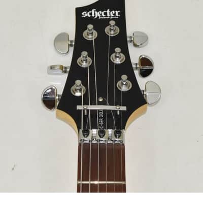 Schecter C-6 FR Deluxe Electric Guitar Satin Black B-Stock 3479 image 4
