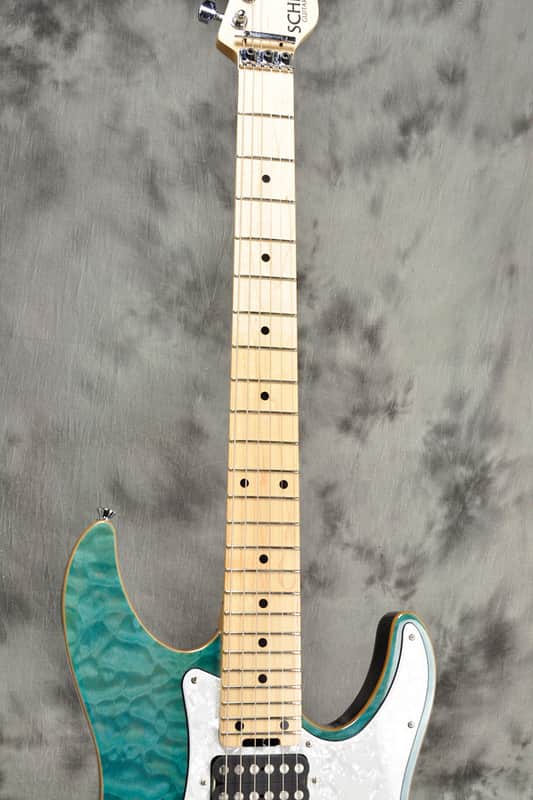 Schecter Japan SD-II-24 AL Aqua Blue | Reverb