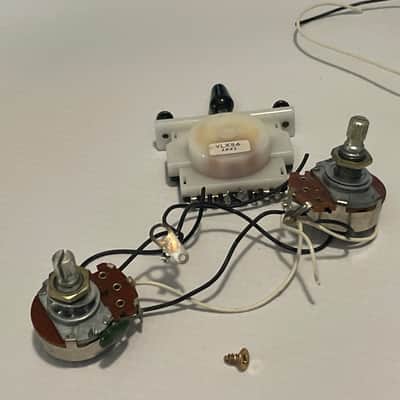 1990's Japan Jackson Professional Dinky Guitar Control Electronics Wiring Harness image 3