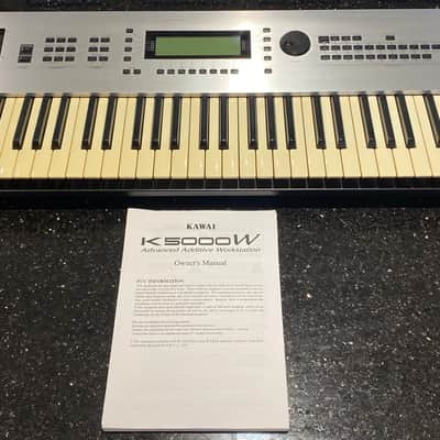 Kawai K5000W 61-Key Digital Synthesizer 1996 - Silver / Black