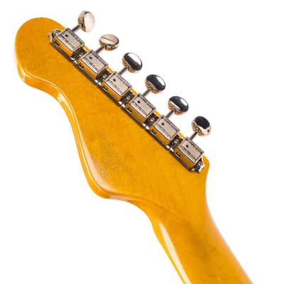 Vintage V6M ReIssued Electric Guitar ~ Sunburst image 9