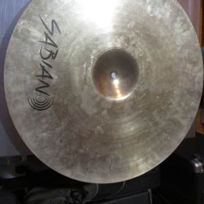 Sabian 21" AAX Raw Bell Dry Ride Cymbal 2019 - Present - Natural image 5