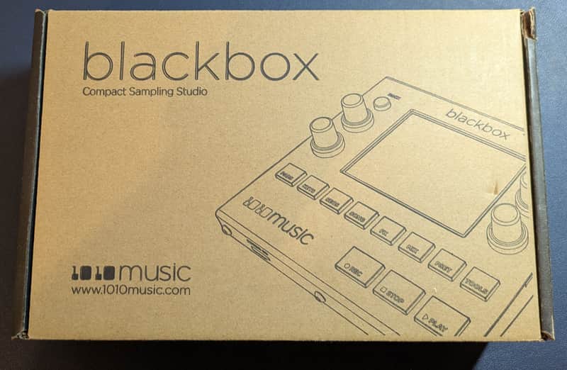 1010 Music Blackbox Desktop Compact Sampling Studio 2016 - Present - Black image 1