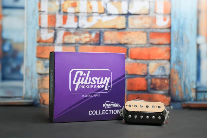 Kramer Neptune Rhythm Neck Humbucker Pickup / Zebra 4-Conductor / Potted Alnico 2 image 1