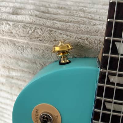 Gibson Les Paul Studio 2013 - Hidden Sea Glass - Teal image 9
