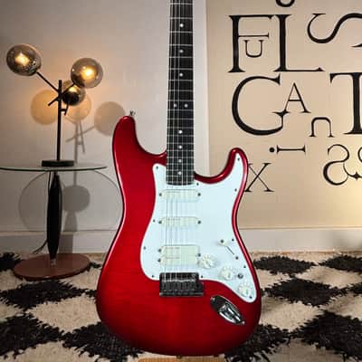 Fender Stratocaster Ultra Crimson Burst 1993 All original With full Case Candy AMAZING! image 1