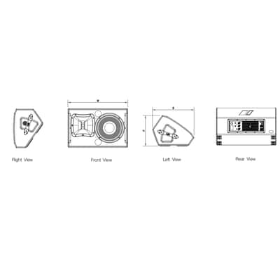 DAS Action-512 Action 500 Series 12" Passive 2-Way DJ PA Loud Speaker image 4