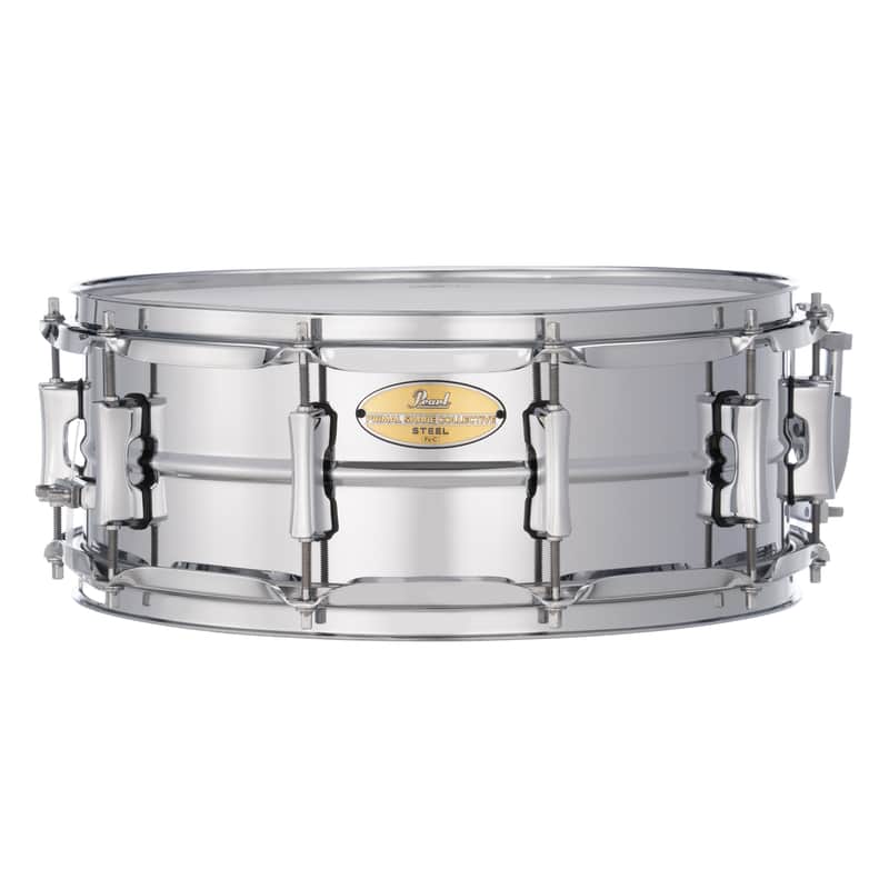 Pearl Primal Snare Collective 14"x5.5" Steel Snare Drum image 1