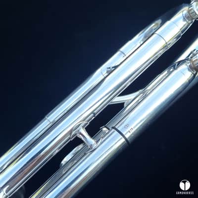 Vintage King Silverflair 1055T 0.462 Large Bore  GAMONBRASS case mouthpiece image 10