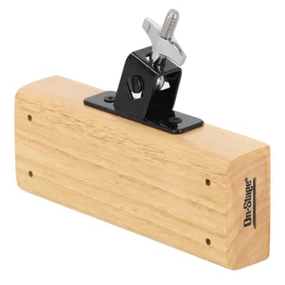 On-Stage HPWB2700 Percussion Rod Mountable Woodblock for live Sound/Studio image 3