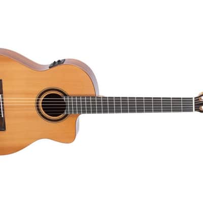 Admira Granada ECTF cutaway electrified classical thin body with solid cedar top image 5