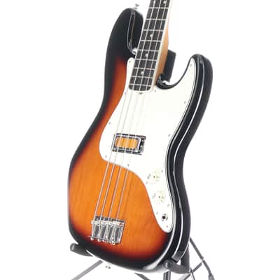 Fender Gold Foil Jazz Bass, Ebony Fingerboard, 2-Color Sunburst (RP) image 4
