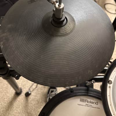 Roland TD-07KVX V-Drum Kit with Mesh Pads 2021 - Black image 4