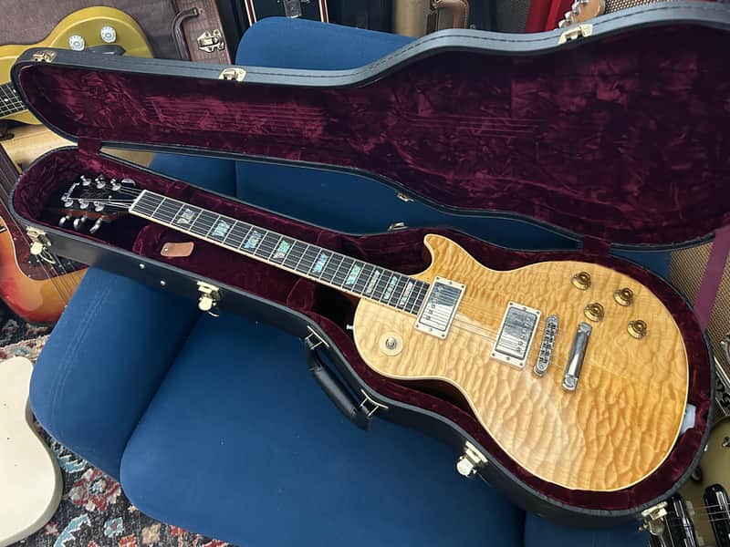 Gibson Les Paul Elegant 2003 Natural Quilt Top VG+ OHSC image 1