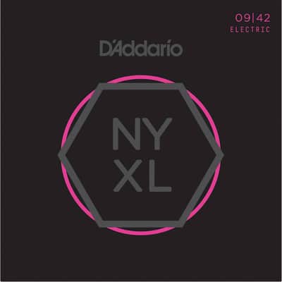 D'Addario NYXL0942 NYXL Super Light Nickel Electric Guitar Strings, 9-42 image 4