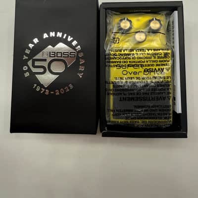 Boss SD-1 Super Overdrive 50th Anniversary Guitar Effect Pedal - Brand New image 1
