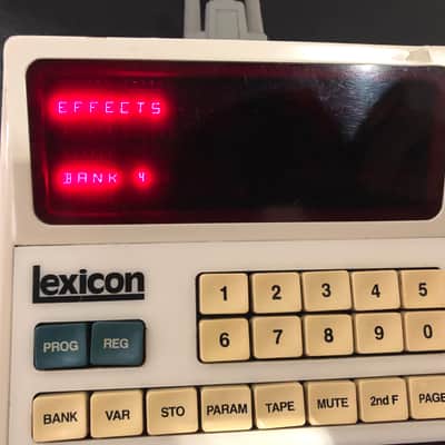 Lexicon 224XL Digital Reverberator with LARC Remote 1980s - Black / White Remote image 11