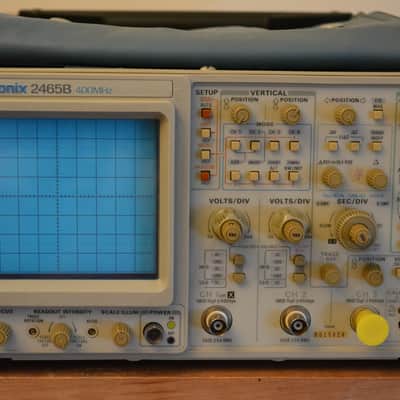 Tektronix 2465B 400MHz 4 Chan. Analogue Oscilloscope - Vintage image 1