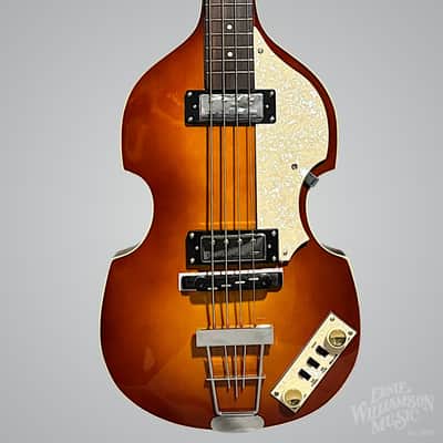 Hofner Ignition PRO Violin Bass, Sunburst, Teacup knobs image 1