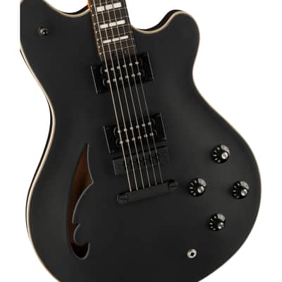 EVH SA-126 Special Semi-Hollow Electric Guitar - Stealth Black image 6