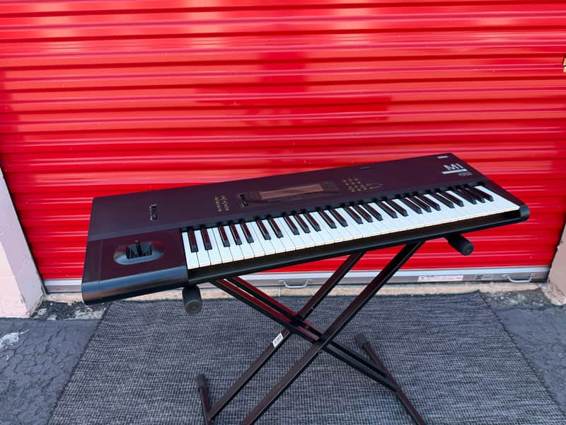 Korg M1 61-Key Music Workstation Synthesizer w/ New Internal Battery – Tested image 1