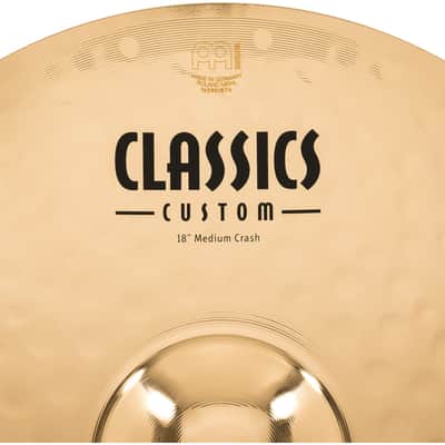 Meinl Classics Custom Crash 18" CC18MC-B, Medium - Crash Cymbal image 2
