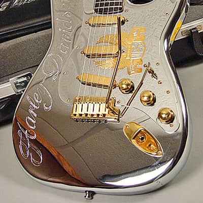 Fender Custom Shop Harley Davidson Stratocaster 1993 Chrome image 1