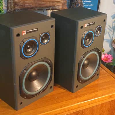 Vintage 3-Way Bookshelf Speakers by Peterson Speaker Laboratories circa 1990s image 15