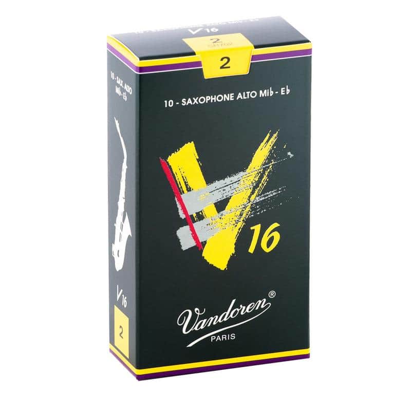 Vandoren SR702 Reeds, Vandoren, Alto Sax, V16, Strength 2, 10ct image 1