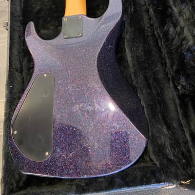 Hamer Slammer 5-String Bass 2010s Purple Sparkle image 6